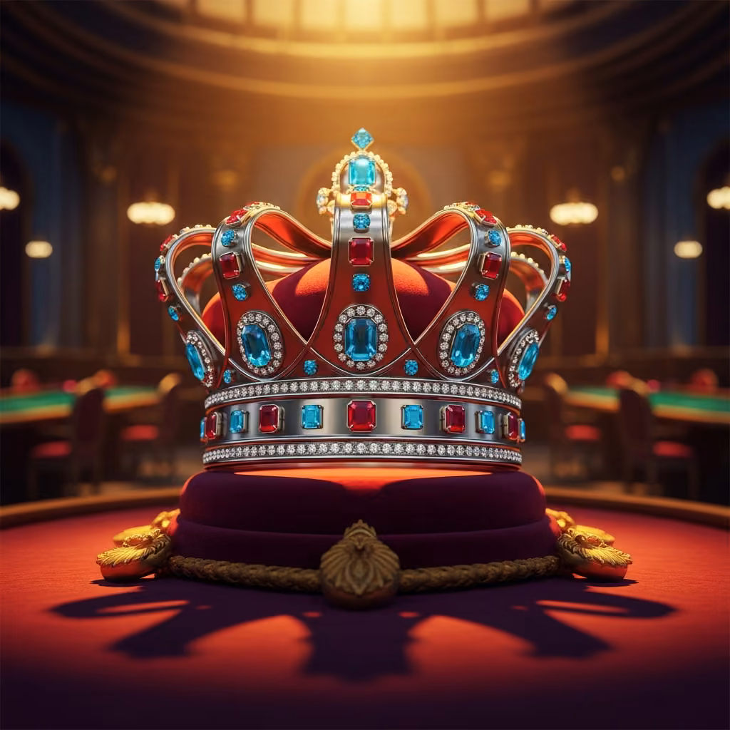 Lobby do casino com grelha de miniaturas de slots